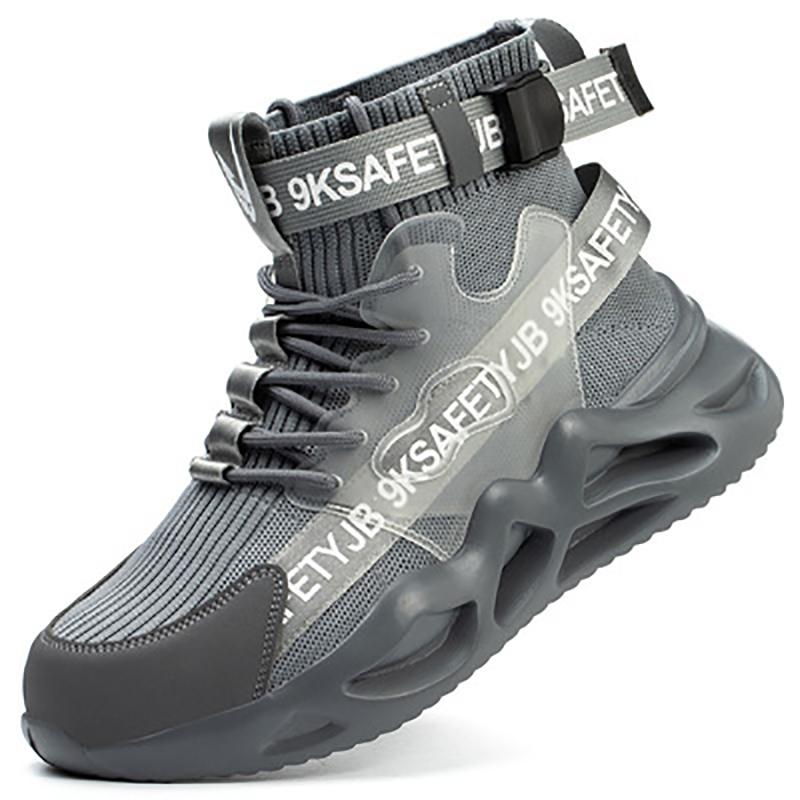 2022 Zapatos de trabajo Hombres Mujeres Zapatos de seguridad Punta de acero  Botas de trabajo de seguridad Zapatos indestructibles Calcetines de trabajo  Anti-smash Calcetines Zapatillas Calzado comprar a buen precio — entrega