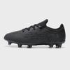 Unisex Non-Slip Black TF Soccer Shoes - Inspired by Ronaldo & Messi for Teens & Adults