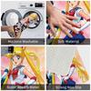 Cartoon Anime Girl Sailors Moons Doormat Non-Slip Entrance Kitchen Bathroom Door Floor Mat  Toilet Carpet Rug