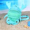 Cartoon Hummer Form Kinder Strandtasche Atmungsaktives Mesh-Design Spielzeug Muschel