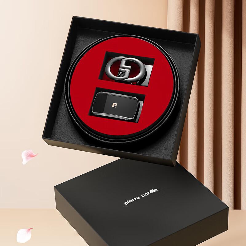 Pierre Cardin Men s Leather Automatic Buckle Belt 120cm