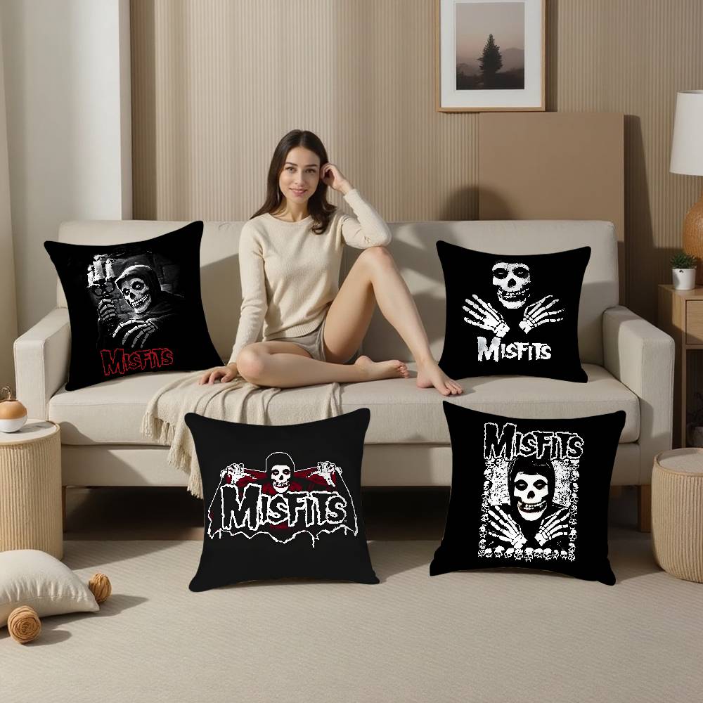 M-Misfits Thriller Classic Pillow Case Plush Fabric Soft  Pillowcase Double Sided Print Cushion Cover Household Gifts