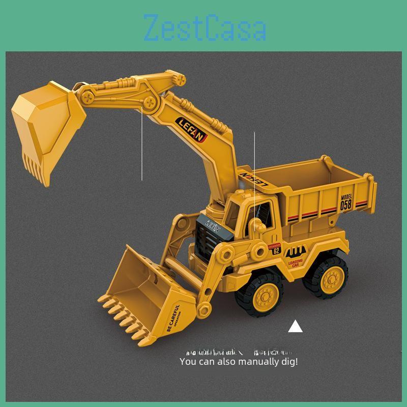 Inertia Construction Vehicle Toy Boy Child Multicomponent Movement Development