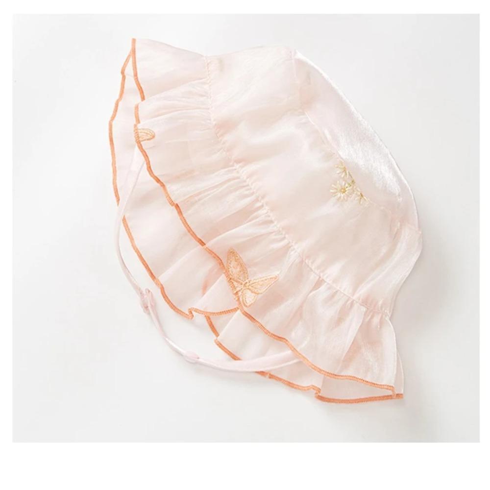 Vår Höst Söta Rosa Babyflickor Romperklänning Utomhus En Del Prinsessajumpsuit Spädbarn Fjärilsbody med Mössa 6-18M