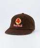 ANNOT B.B Logo Washed Cap Brown