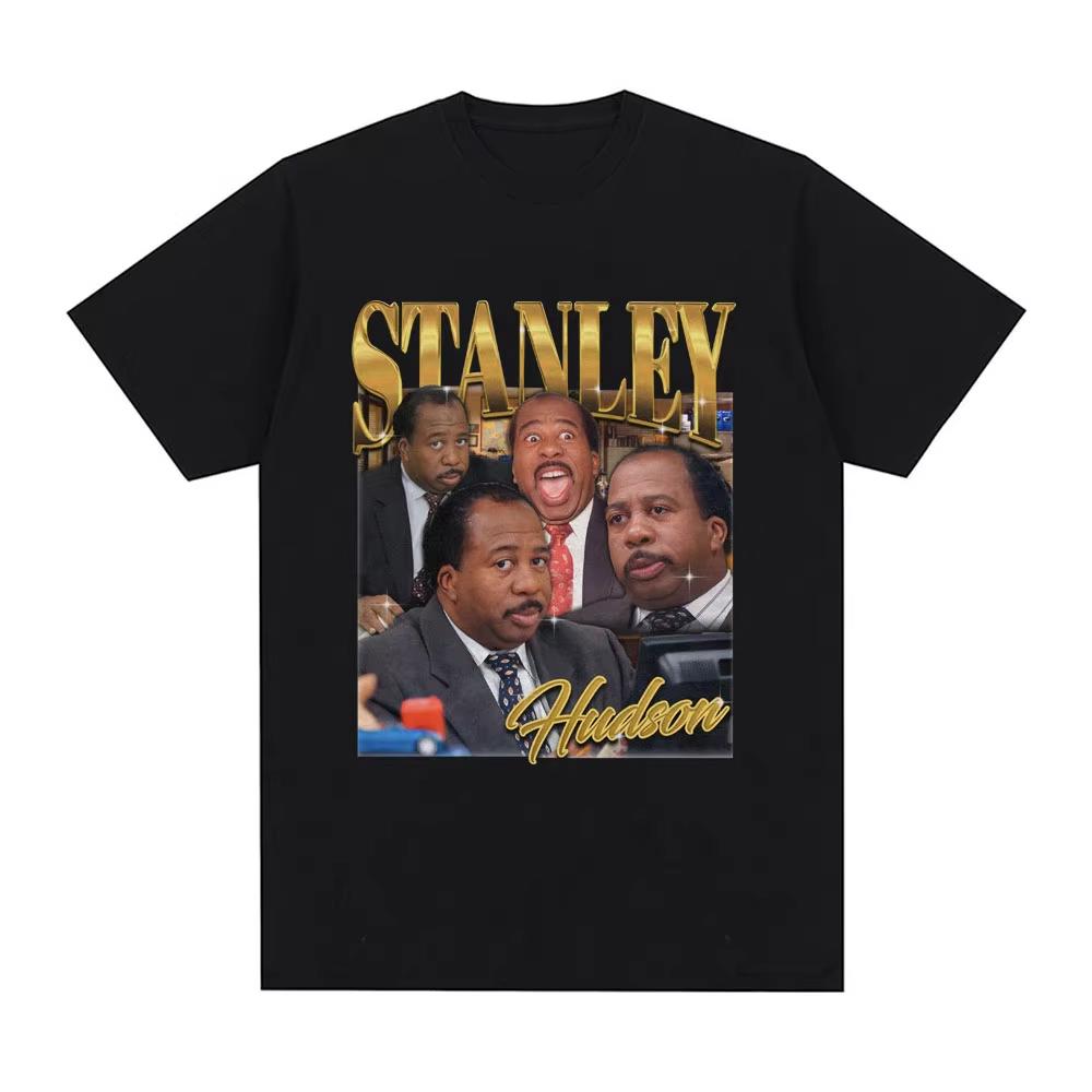 

Stanley Hudson Homage T Shirt Tv Series The Office Michael Scott Dwight Schrute T-shirt Men s Casual Cotton Oversized T Shirts S разноцветный