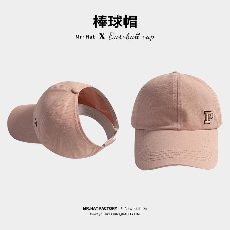Hat Women'S Summer Outdoor Sports Breathable Shade Empty Top Cap Golf Horsetail Baseball Cap