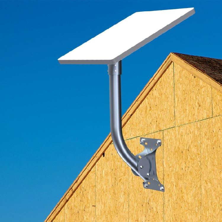 Heavy Duty Wall Roof Mount Bracket For V4 Satellite Receiver Metal Iron Corrosion Resistant Support Accessories