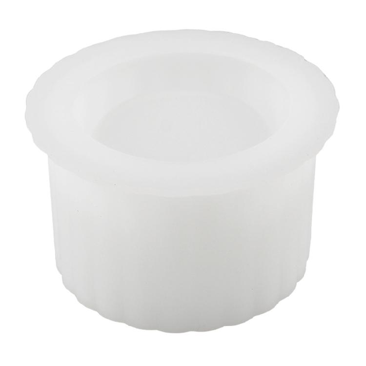 

Silicone Mold for DIY Cement Cup with Crystal Effect Trendy Plaster Candle Cup Mirror Silicone Mold 1