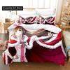 3d Printing anime Kawaii Girls Kizuna AI Bedding Set Single Twin Full Queen King Size Bed Set Adult Kid Bedroom Duvet cover Sets