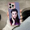 Hailee Steinfeld Pink Translucent Mobile Phone Case for iPhone 17 16 15 14 13 12 11 X XR XS 8 7 Air Pro Max Plus Colorful Cover