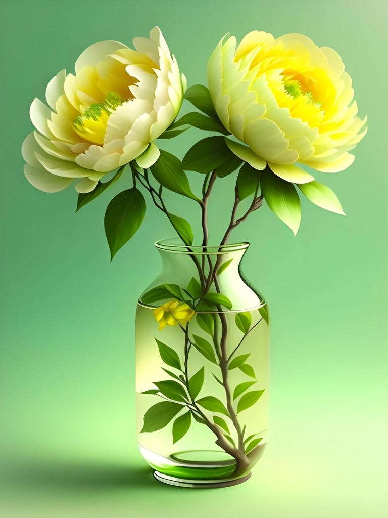 Diamant-Malerei Pfingstrose Blume voller Platz Runde Kamelie Mosaik Vase Bild Strass Stickerei Dekor für Zuhause