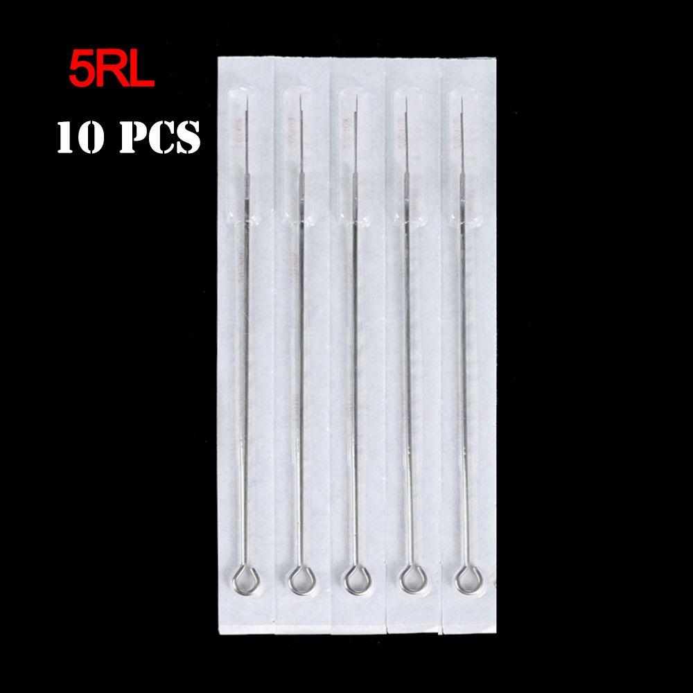 5/10 Pcs Fashio Standard Length Beauty Needle 1/3/5/7/9/11 RL Sterile Needles Stainless Steel  Needles