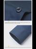 Men's Slim Fit Long Sleeve White Shirt - Iron-Free, Formal Korean Style