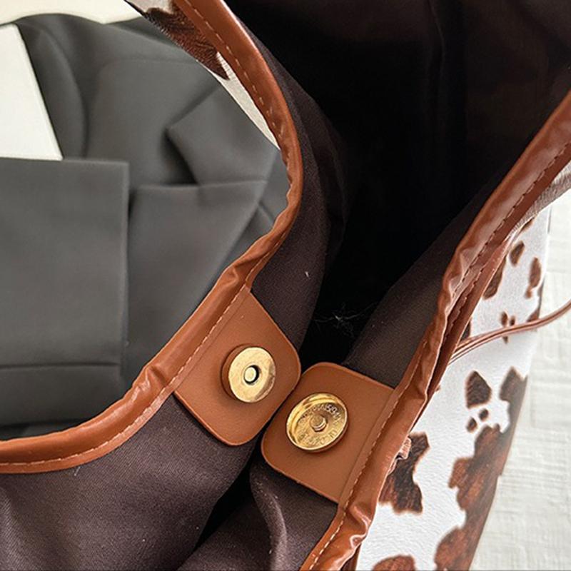 Fashion Large Capacity Tote Bag Women Shoulder Bag PU Leather Handbag Shopper Storage Bag