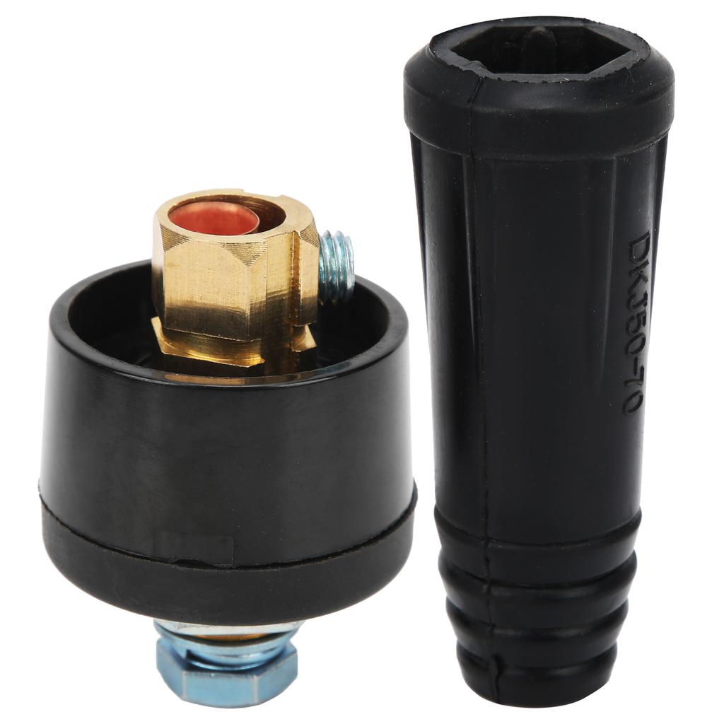 Quick Connector Socket and Plug Electric Welding Cable Connect Fittings Accessories 50 70Type A