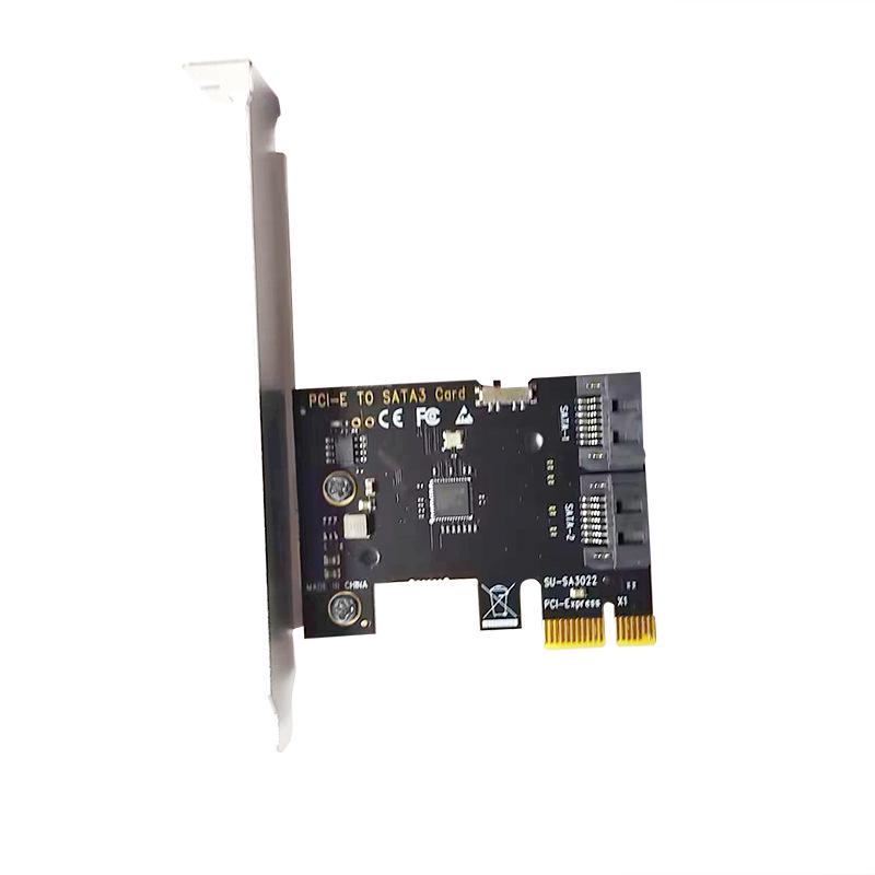 

PCI-E to SATA 3.0 Expansion Card - SATA 6GB Hard Disk Adapter чорний