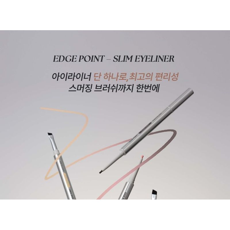 CHIPE - Edge Point Slim Eyeliner - 5 Colors