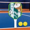 Cartoon Kid's Pickleball Set Colorful Children's Pickleball Rackets  Sports Accessory