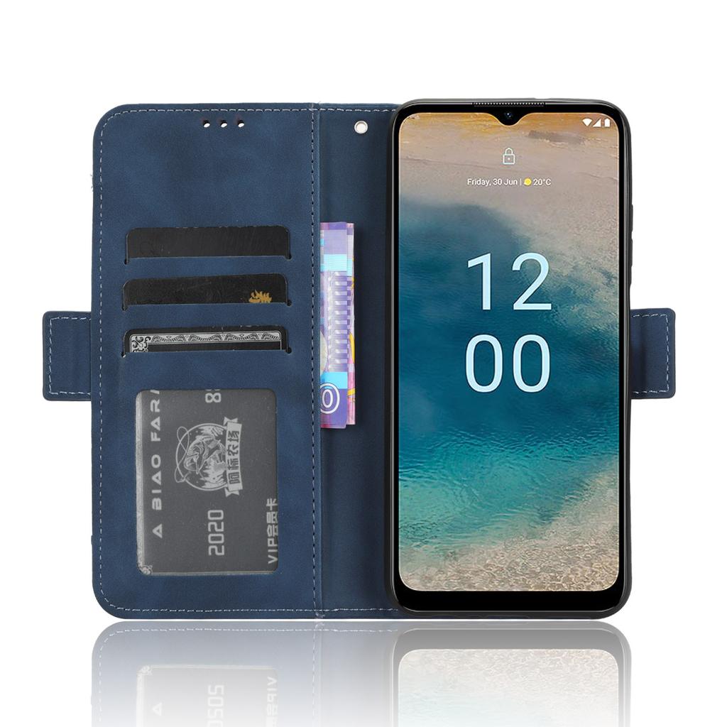 Für Nokia G22 PU-Leder Brieftaschen-Hülle Mehrere Kartenfächer Ständer Schutzhülle für das Telefon