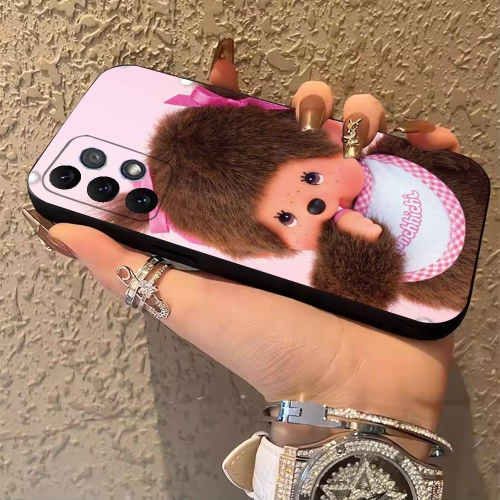 Cute M-monchhichis-s Phone Case for Samsung Galaxy A20,21s,22,31,32,52,71,80,A91,5G Colorful Cover Smartphone Pretty