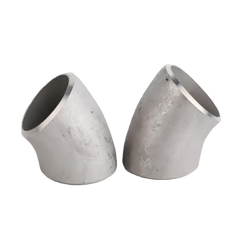 304 Stainless Steel 45-Degree Welding Elbow