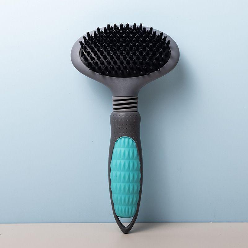 

Pet Supplies New Hair Removal Dog Cleaning Beauty Soft Silicone Hair Removal Cat Comb Hair Removal Dog Comb 20.5 * 10.5cm 108g green