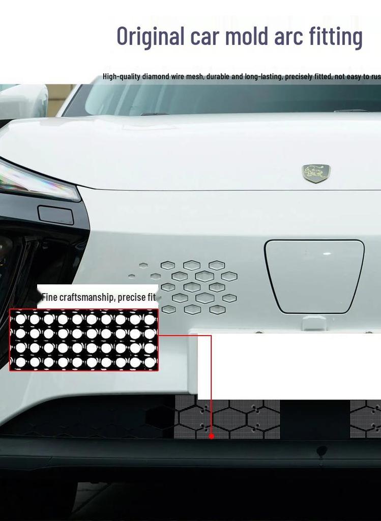 23-24 Dongfeng Fengxing Leiting Radiator Protective Net Against Insects, Rats, and Debris
