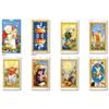 Tarot Cards Fortune Telling 78 White Cats Tarot Cards with Japanese Booklet "Pocket Manual