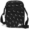 Nike Polyester Shoulder Bag, Crossbody Bag Regular Unisex Black Casual DM2163-010