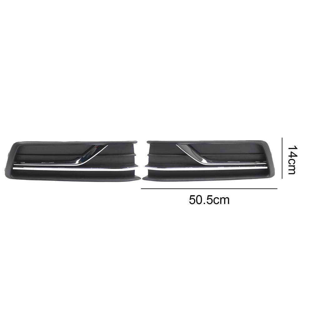 Front Bumper Grille Without Fog Light Holes Passat Fog Light Cover Replacement Parts for Volkswagen B8 US Version 2016-2018