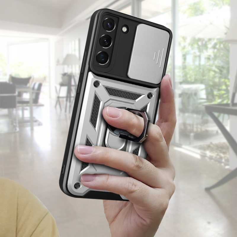 Sc Camring Galaxy S22 Silver