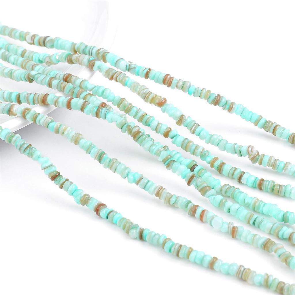 Natural Seashells Irregular Mesopores And Circular Spacer Beads For DIY Necklace Bracelet Earrings Jewelry Making