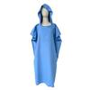 Microfiber Quick-Dry Beach Robe - Solid Color, Absorbent Changing Poncho