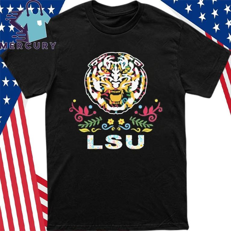 LSU Tigers College Football Dia De Los Muertos Shirt Unisex T-Shirt S