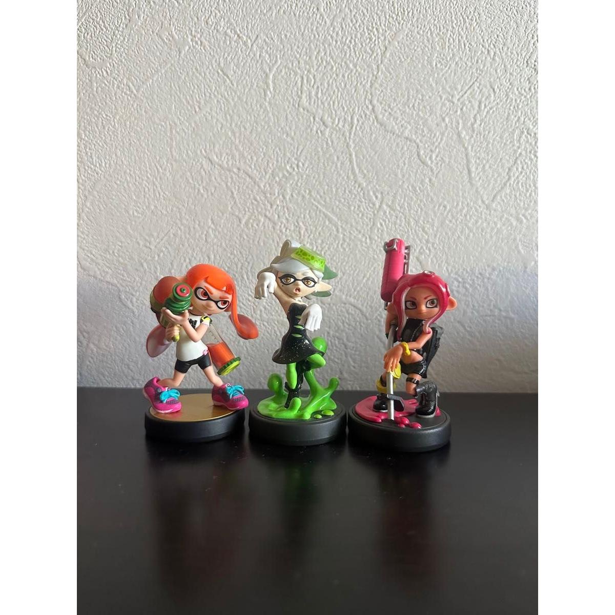 Used Splatoon amiibo amiibo girl orange firefly octopus girl