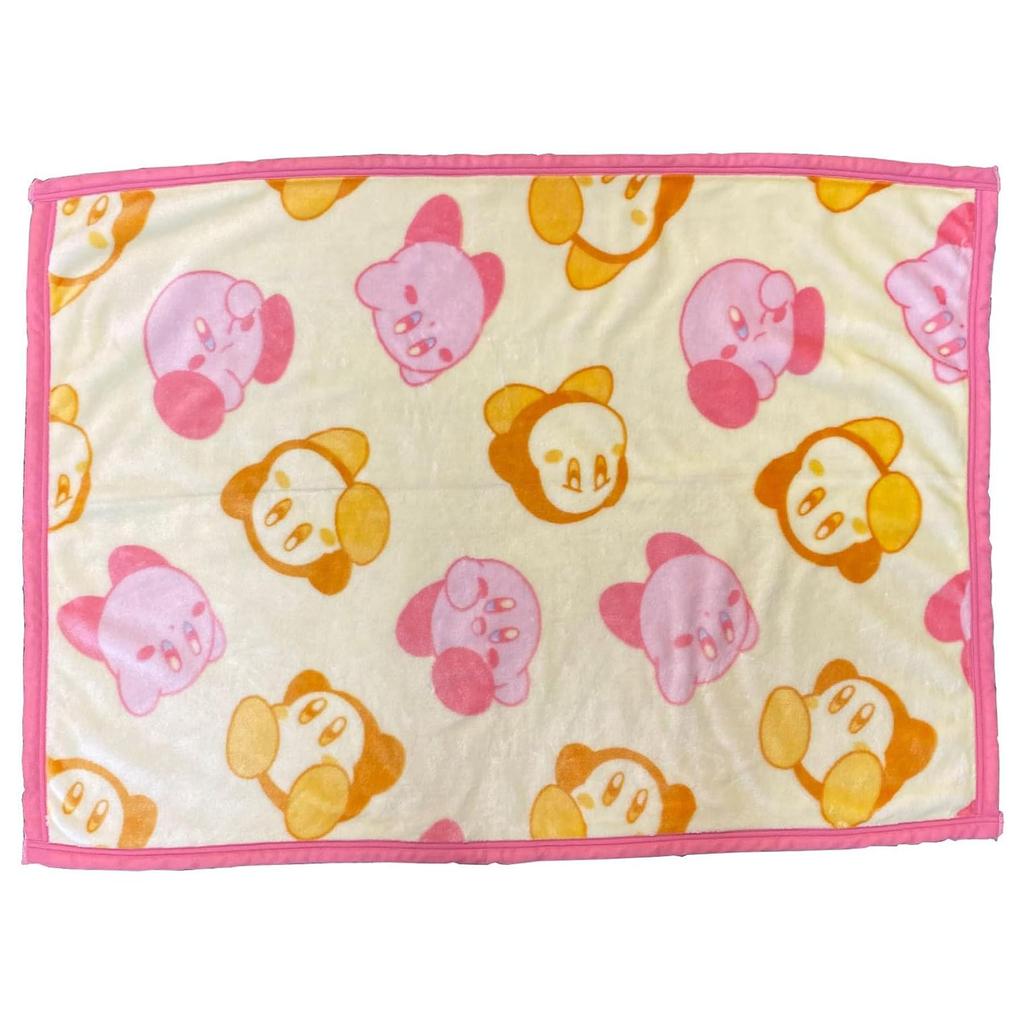 Marushin Throw Nintendo Kirby Waddle Dee Approximately H70 X W100cm Blanket Cute Fluffy Stylish Cold Weather Goods 4585018700 &