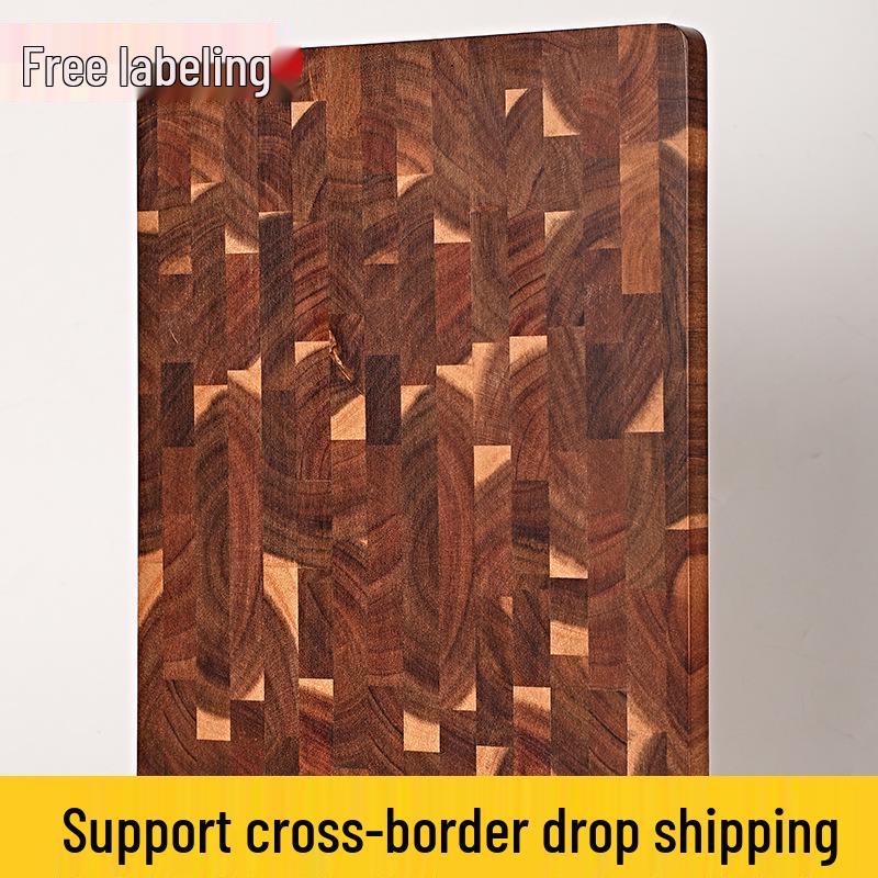 Разделочная доска-шахматная доска из древесины акации - Прочная, противоплесневая, устойчивая к растрескиванию конструкция для нарезки фруктов Small: 28x18x1.2cm