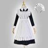 3pcs Sets French Butler Cosplay Costume Traditional Maid Long Skirt Maid Outfit British Butler Dress Japanese Uniform Cute Fancy Party Dresses