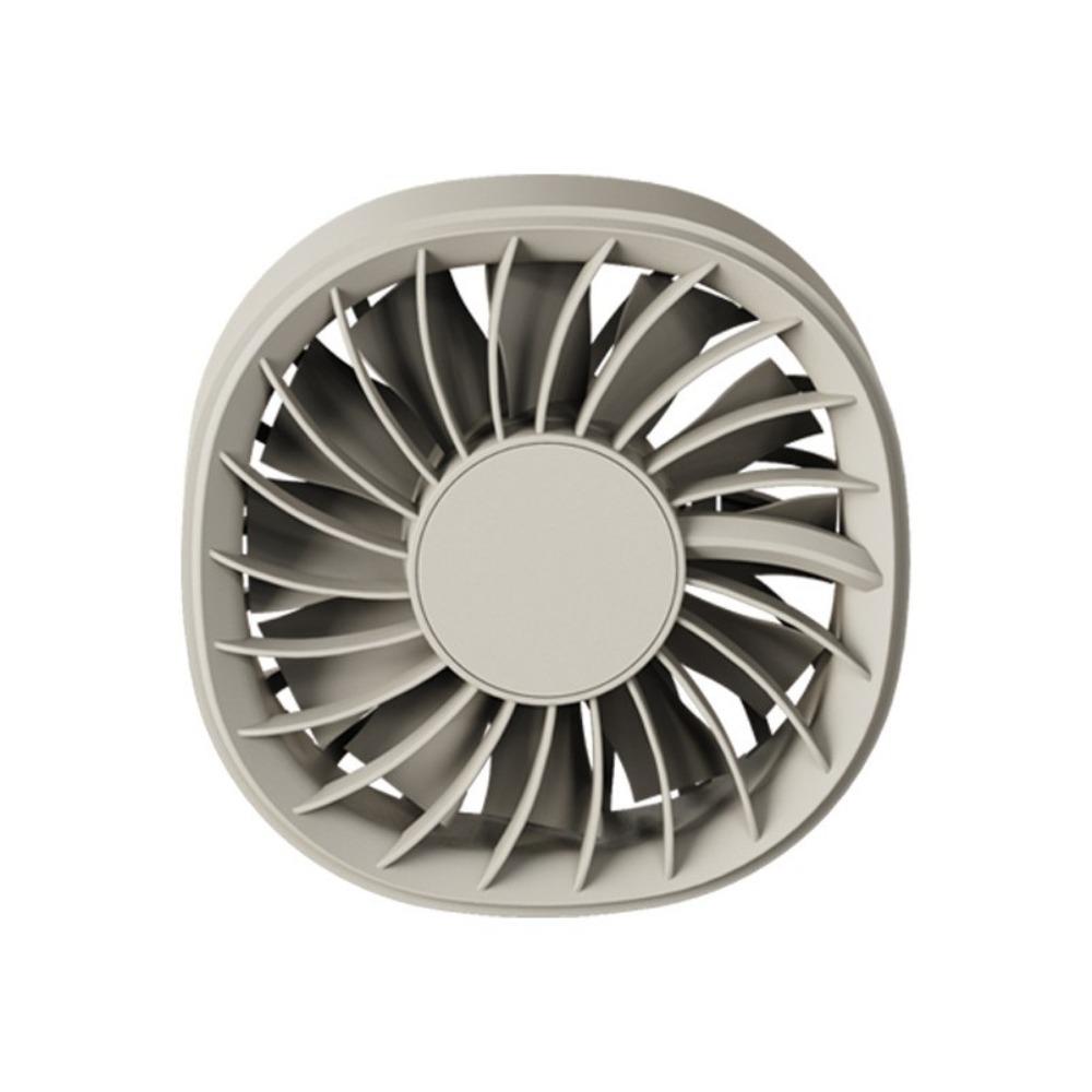 USB Plug Car Fan Colorful Ambient Light Air Outlet Electric Fan Durable Turbo Fan SUV