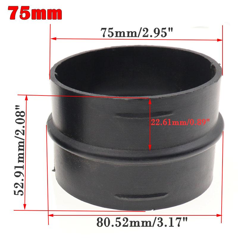 2ks 75mm Konektor potrubního potrubního spoje automobilového topení Konektor hadice vzduchového dieselového ohřívače pro Webasto Eberspacher