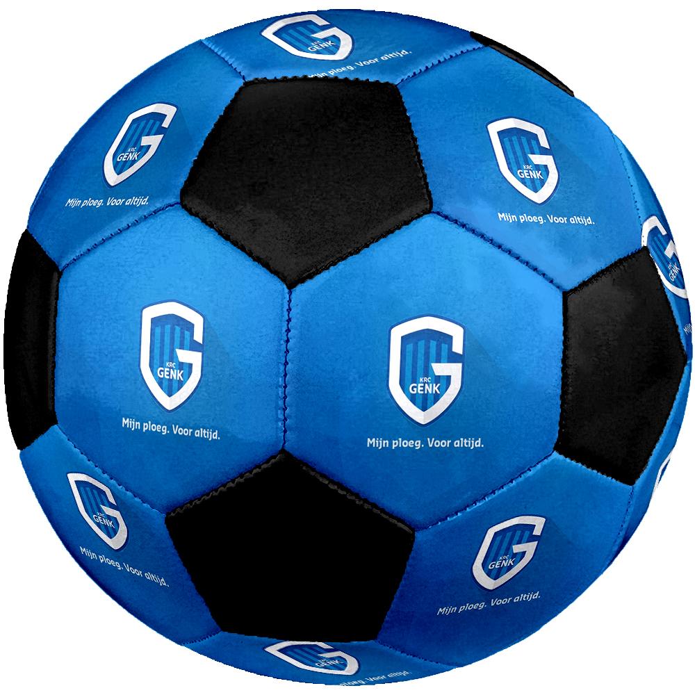 SIZE 5 KRC Genk Soccer Ball Colorful All Ages Machine Stitched PVC Competition Ready Durable High-Bounce