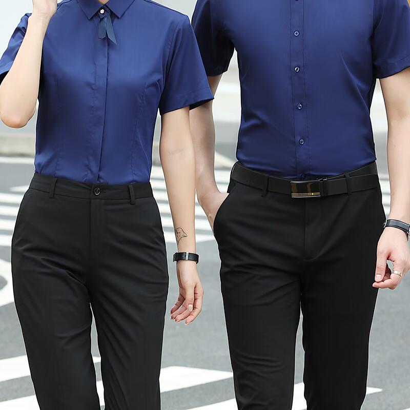 YILITON Unisex Business Straight Leg Suit Pants