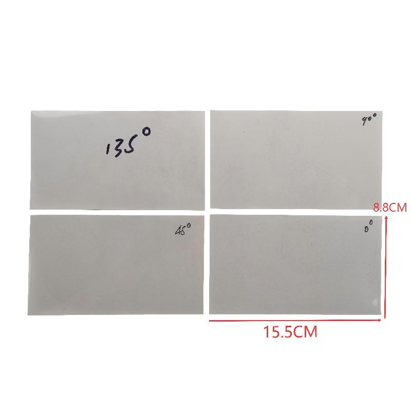 LCD Polarizer Test Panel 0/45/90/135 Degree Low Error Rate Polarizing Film for Professional LCD Screen Maintenance A1