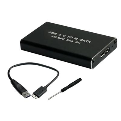 USB3.0 mSATA Laufwerkgehäuse Werkzeugloses Externes Festplattengehäuse Für 22x30MM 22x42MM Laufwerkgehäuse Gehäuse