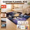Detective Conan Mystery Adventure Theme Rug Absorbent Nonslip Carpet For Living Room Coffee Table Home Party Decor Gift For Friends