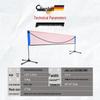 Jeeanlean 5.1m Portable Folding Badminton Net Stand