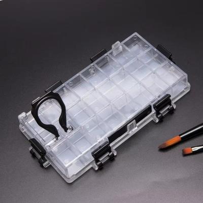 Airtight Leakproof Watercolor Painting Pallet Half Pans Watercolor Palette Box Travel Palette