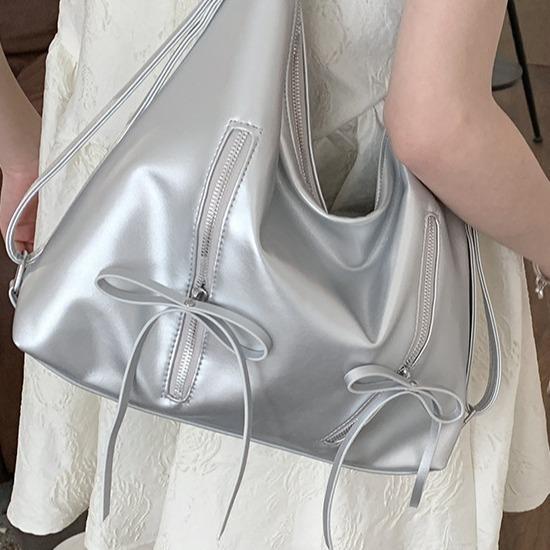 Butterfly Bow Backpack for Women New Trendy Fashion Korean Tote Bag Casual Large Capacity Shoulder Bag Backpack