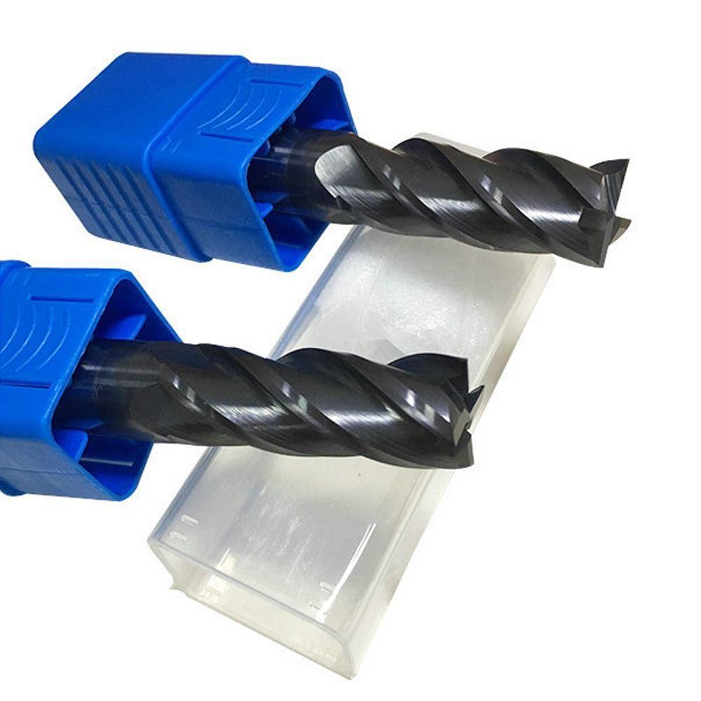 Freză din carbură de aliaj de înaltă calitate, lungime 50 mm, 4 fluiere, freză frontală, scule de așchiere